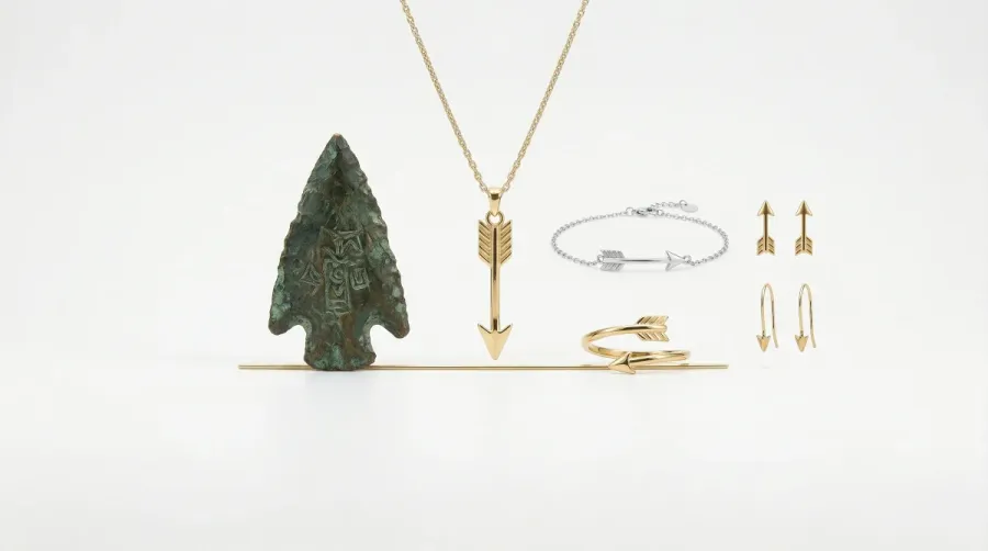Joyas con flecha: significado, simbolo y como llevarlas
