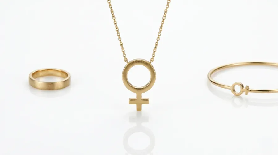 El simbolo de Venus en las joyas: feminismo y simbologia astrologica