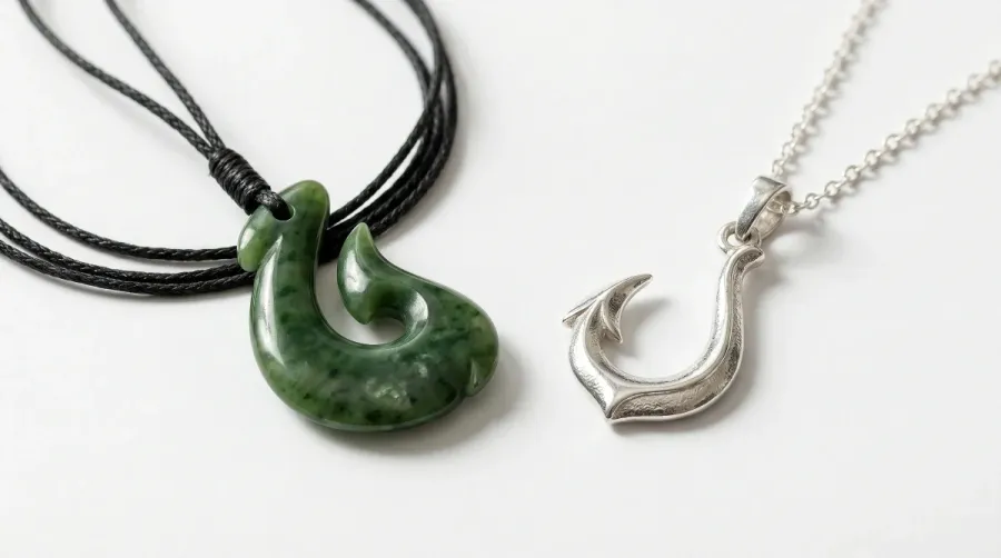 Anzuelo en joyeria: significado, makau maori y el amuleto del marinero