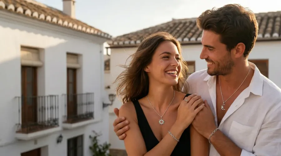 Joyas para parejas: piezas a juego, simbolos de conexion e ideas de regalo