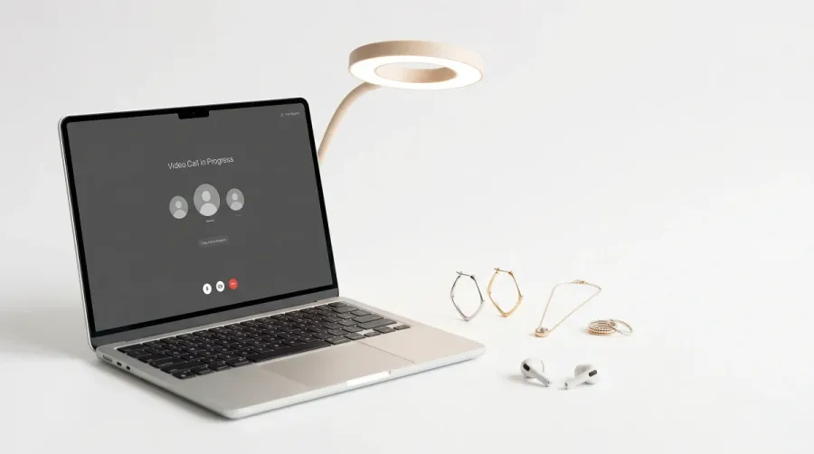 Joyas para videollamadas: que funciona en camara y que no