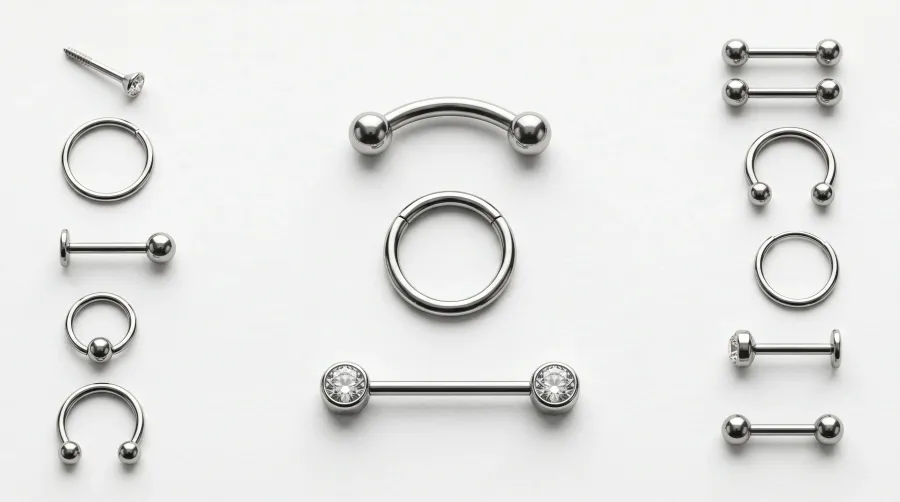 Tipos de piercing corporal: guía completa de todas las perforaciones