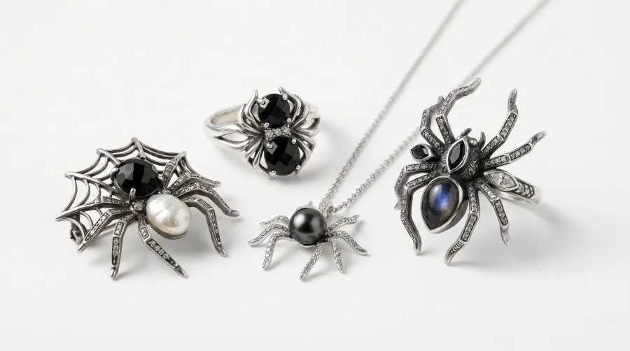 Joyeria de arana: simbolo gotico, Aracne y Louise Bourgeois