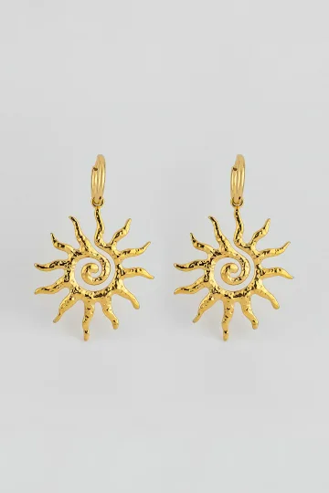 PENDIENTES ESPIRAL SOLAR 1