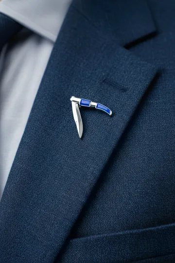 PIN NAVAJA AZUL 1
